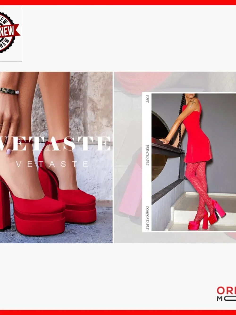 Platform Heels Ankle Strap Pumps Chunky Block Heel Wedding Party Shoes
